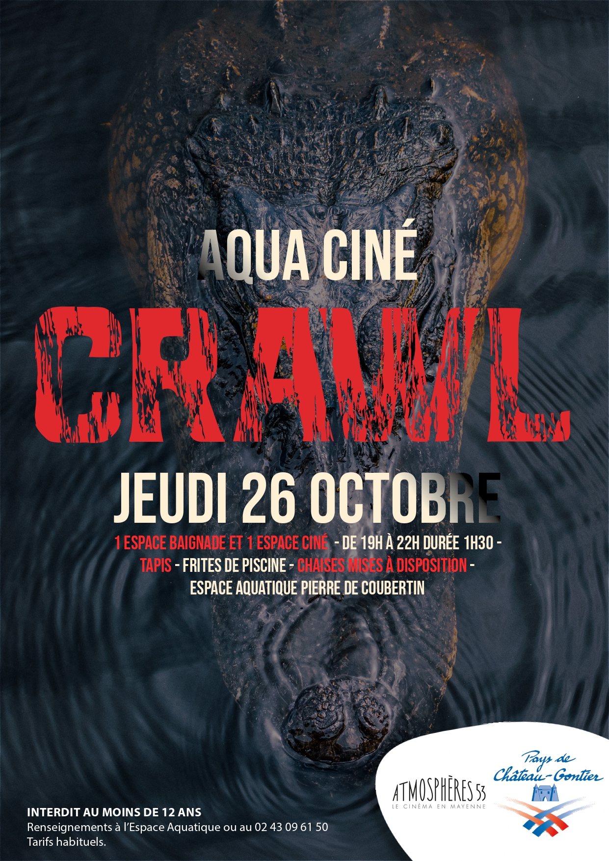 You are currently viewing Aqua Ciné à l’espace aquatique le 26 octobre !